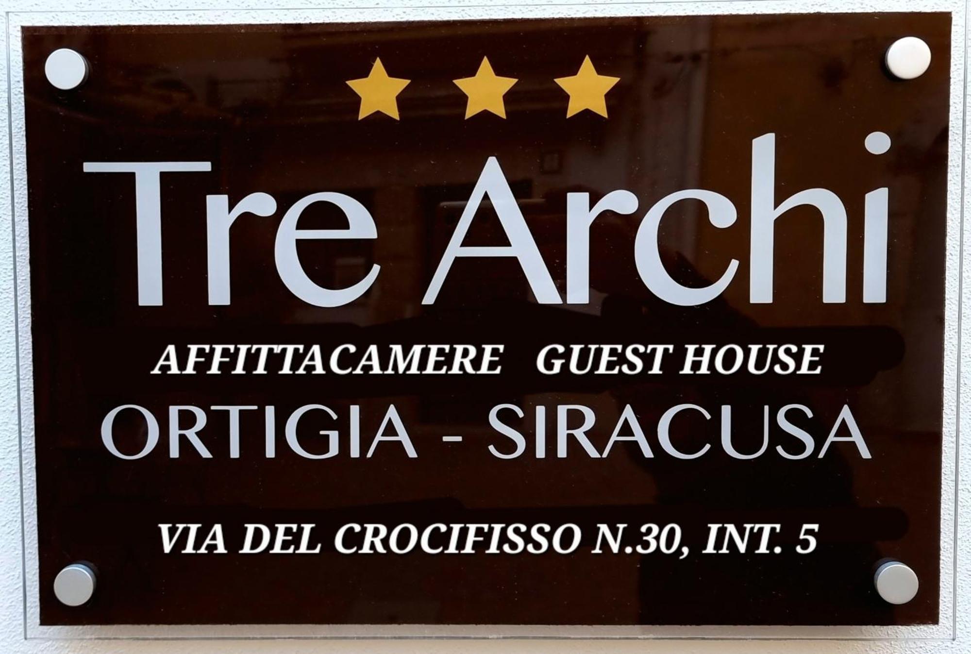 Tre Archi B&B Syracuse Exterior foto